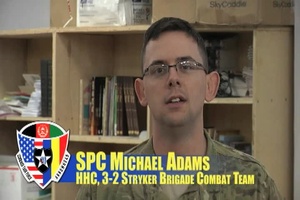 Spc. Michael Adams