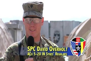 Spc. David Overholt