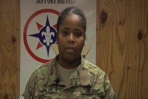 Spc. Esther Charles