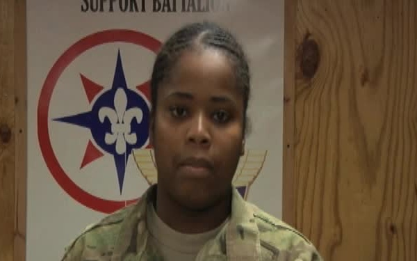 Spc. Esther Charles