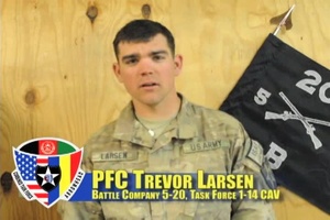 Pfc. Trevor Larsen