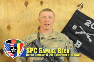 Spc. Samuel Beck