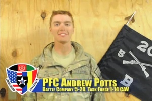 Pfc. Andrew Potts