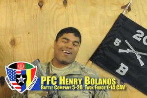 Pfc. Henry Bolanos