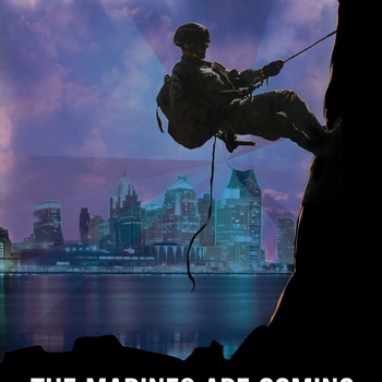 Marine Week Detroit poster