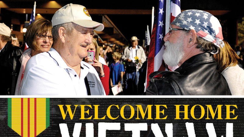 Welcome Home Vietnam Veterans Day Social Media Graphic
