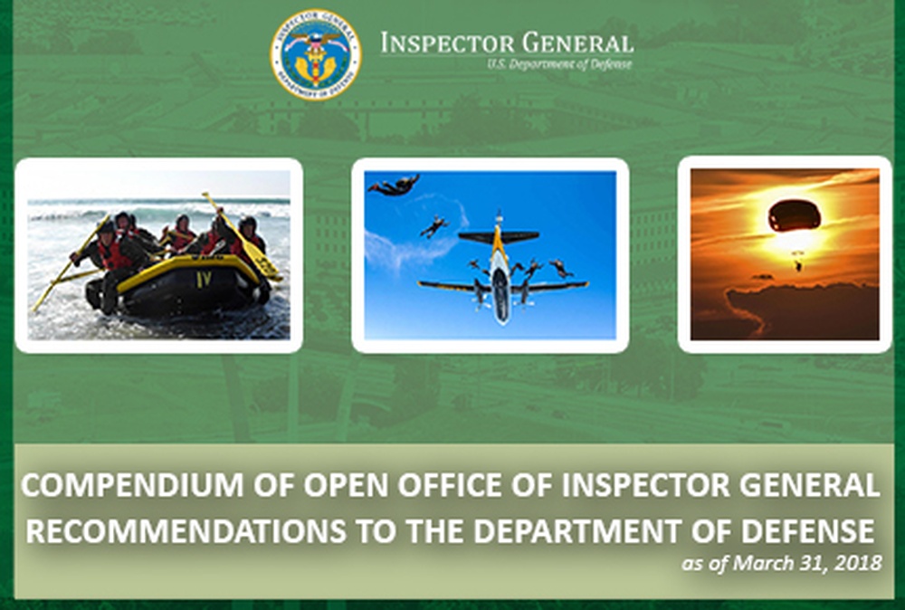 DVIDS - News - DoD OIG Releases 2018 Compendium of Open Recommendations