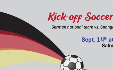 German-American folk festival soccer game graphic