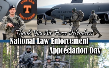 National Law Enforcement Appreciation Day Graphic