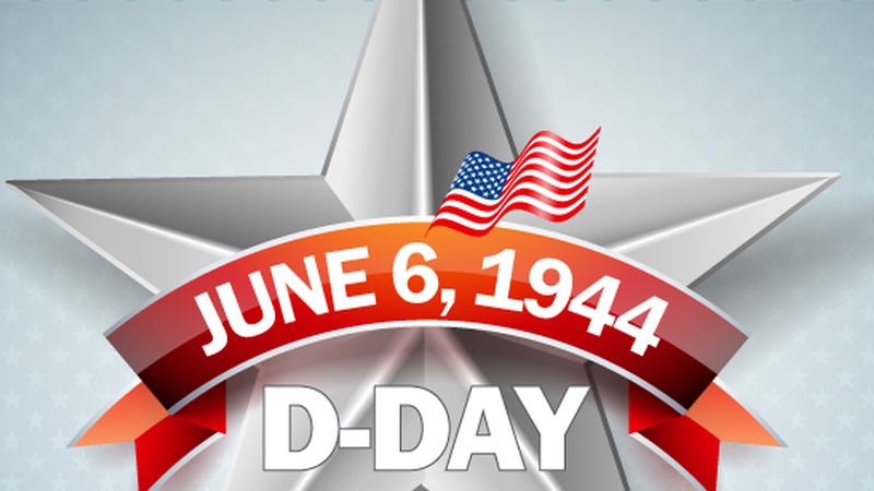 D-Day Anniversary social media graphic