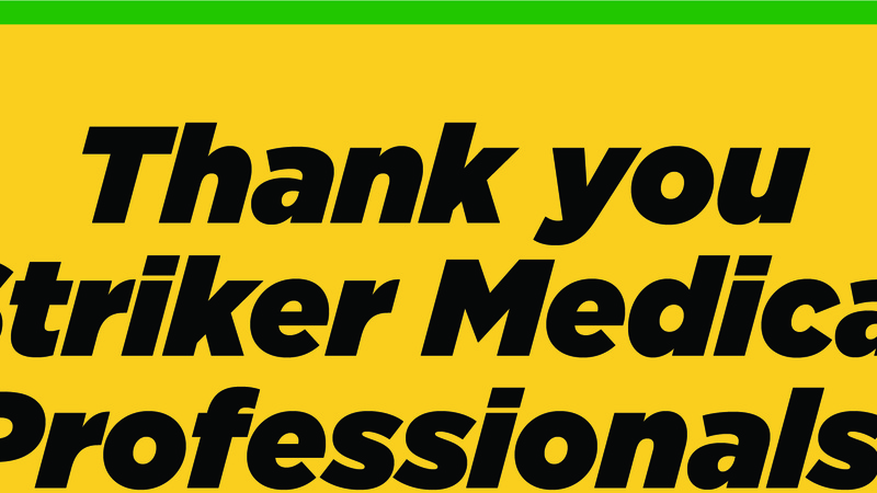 Medical Professional Appreciation Graphic