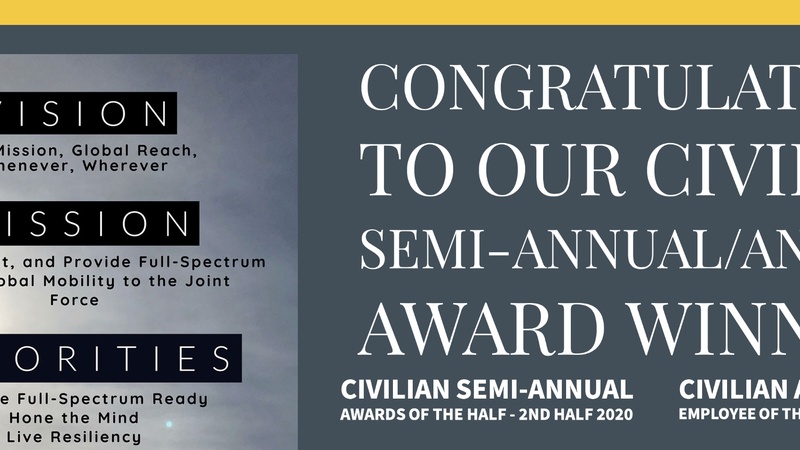 Civilian Semi-Annual/Annual Award Winners 2020