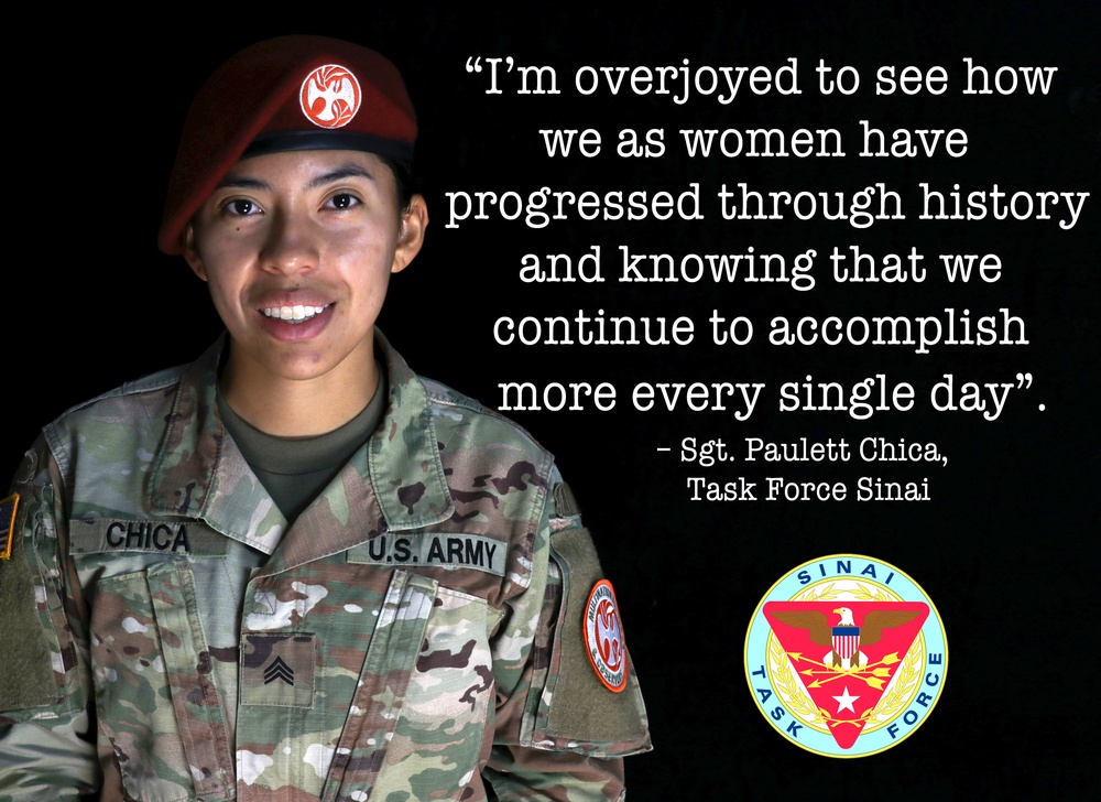 Task Force Sinai Recognizes Women&amp;#39;s History Month