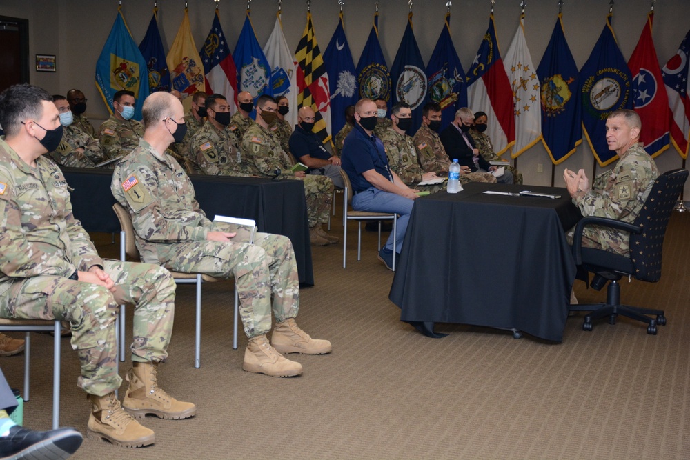 SMA Michael Grinston holds town hall at U.S. Army Human Resources Command