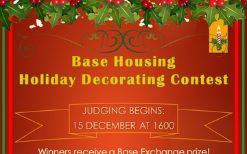 Base Housing Holiday Decorating Contest