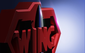 Wing One Superhero Poster 3D