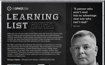 USSPACECOM CSEL Learning List