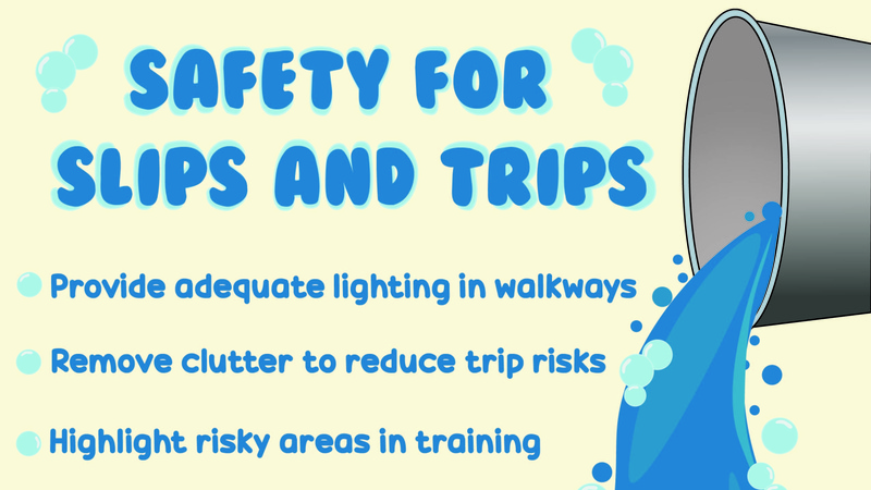 Safety Tips for Slips and Trips
