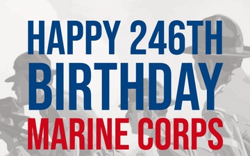 U.S. Marine 246th Birthday