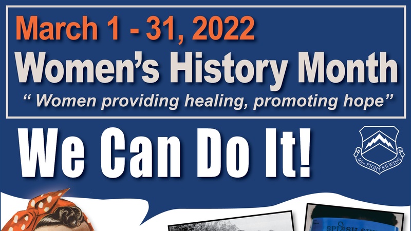 2022 Women&amp;#39;s History Month Graphic
