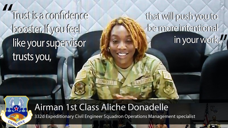 AFCENTered on Equality - A1C Donadelle Graphic