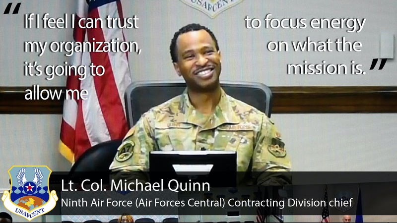 AFCENTered on Equality - Lt. Col. Quinn