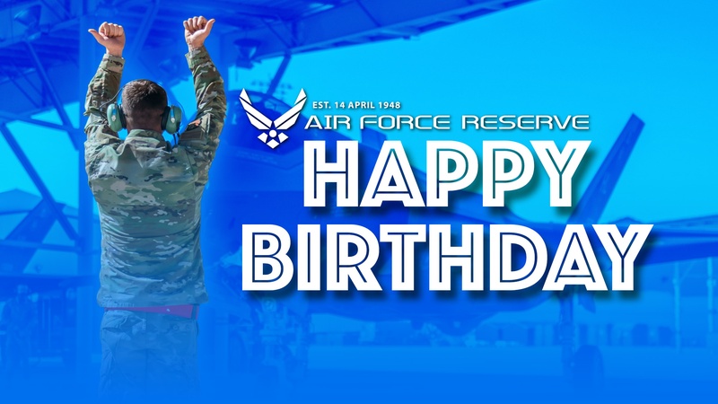 Happy Birthday Air Force Reserve