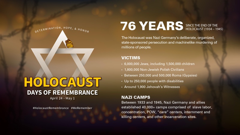 Holocaust Days of Remembrance