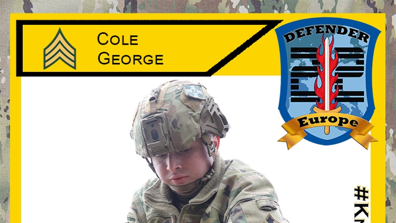 Know Your Defender - Sgt. Cole George