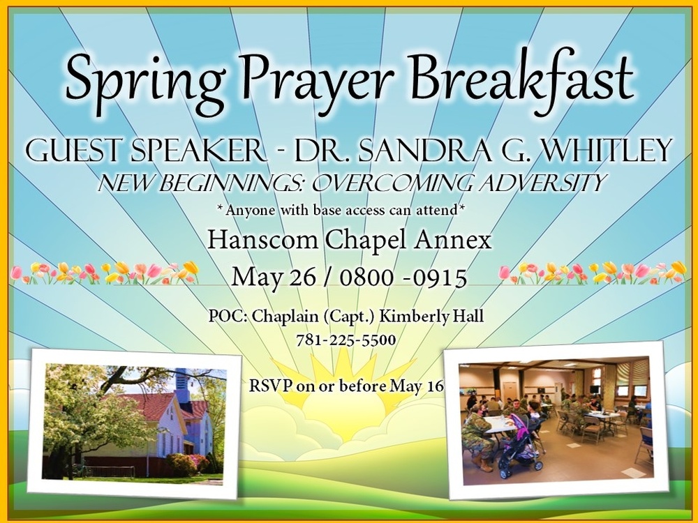 Hanscom AFB Spring Prayer Brunch with Guest Speaker