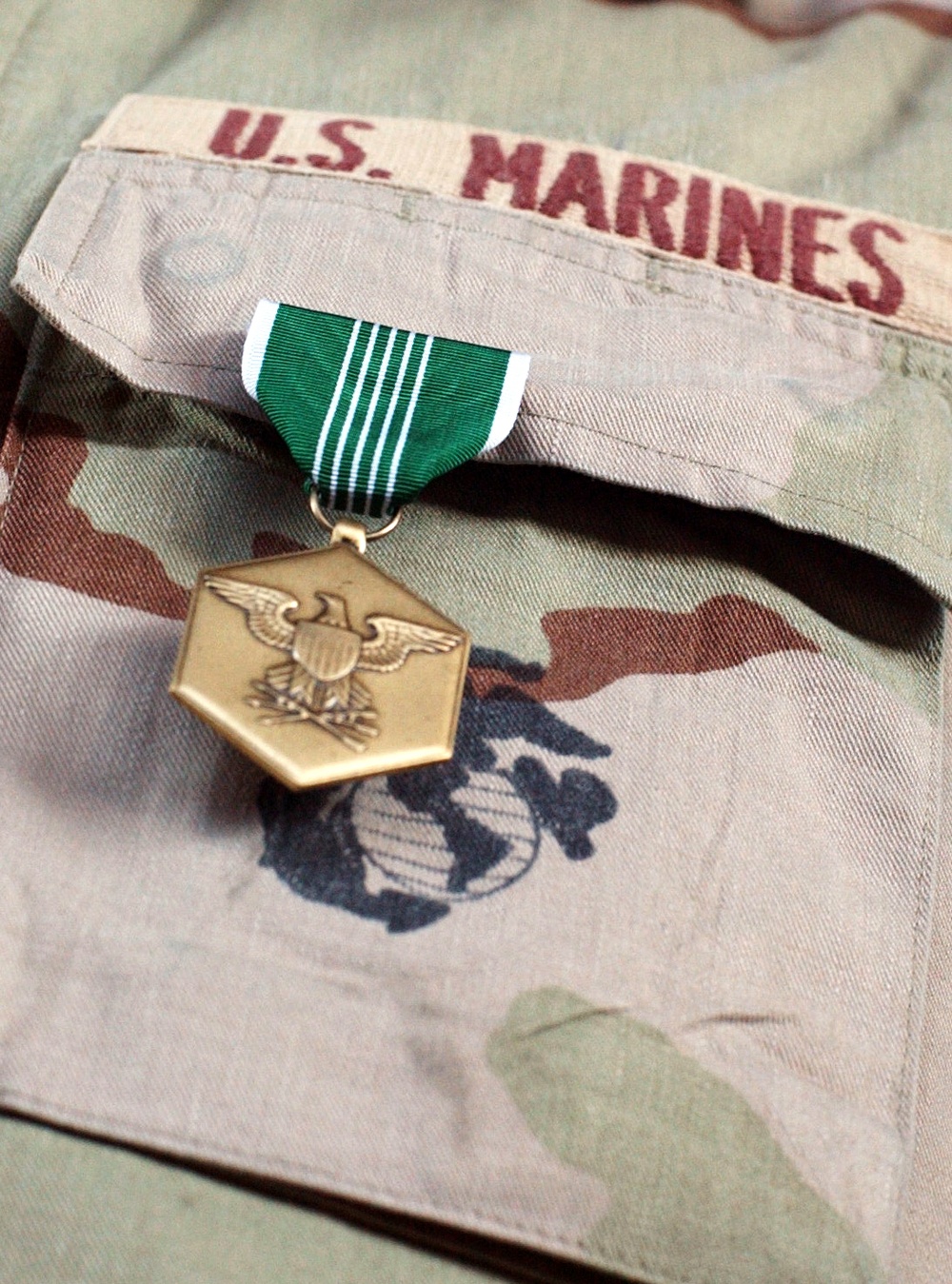 Army Commendation Medal Awarded to Marine