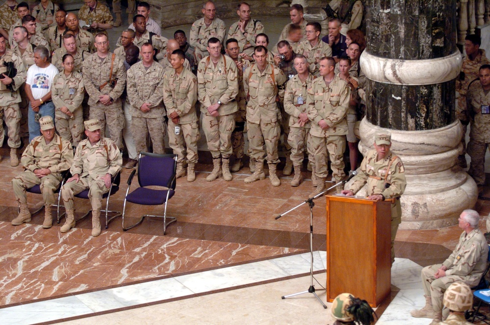 Change of Command Ceremony