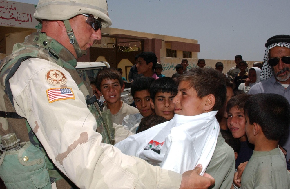 Dragoons reach out to Community in Iraq