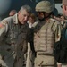 BG Ham Greets Gen Casey in Mosul, Iraq