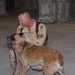 A dog and his handler