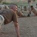 Iraqi National Guardsmen conduct physical training