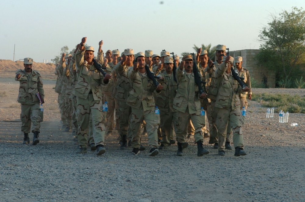 Iraqi National Guard basic training