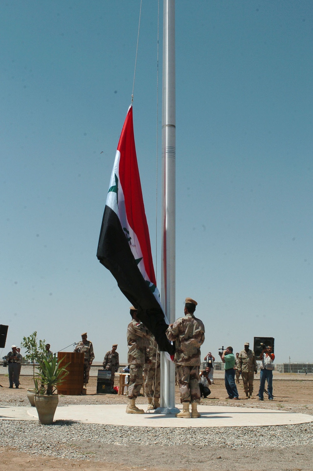 Iraqi Armed Forces Base opens at Al Kasik