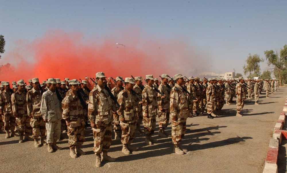 Iraqi National Guard graduation