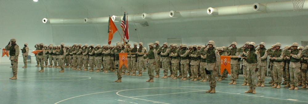 29th Sig. Bn. Patch Ceremony