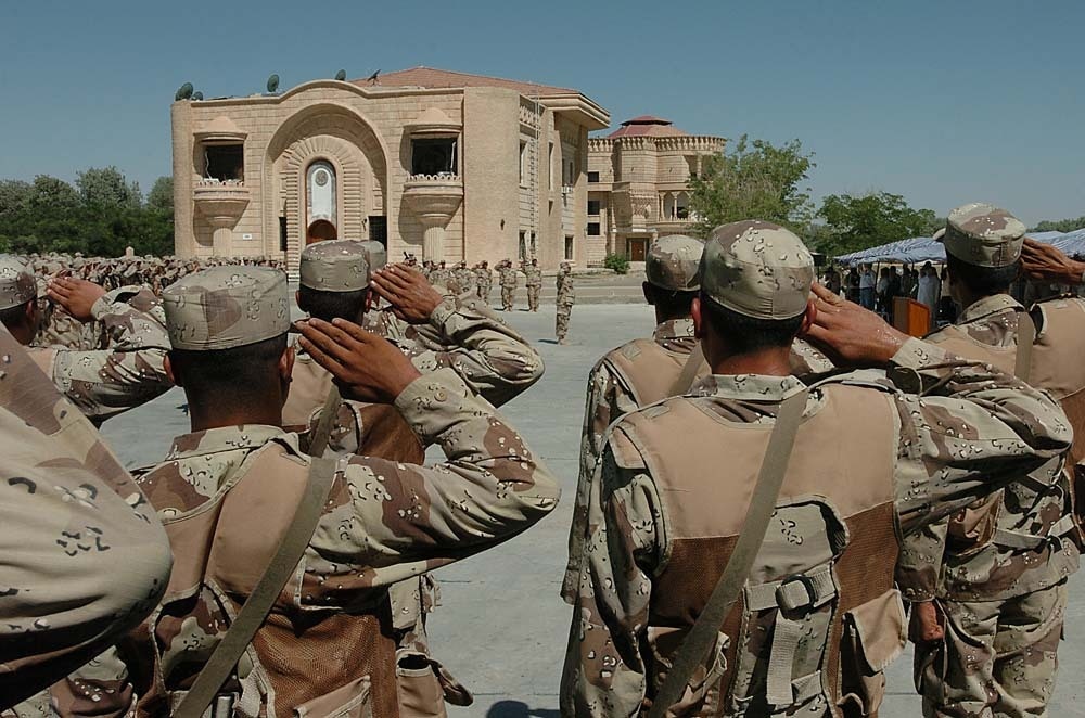 Iraqi National Guard soldiers from Samarra graduate basic traini