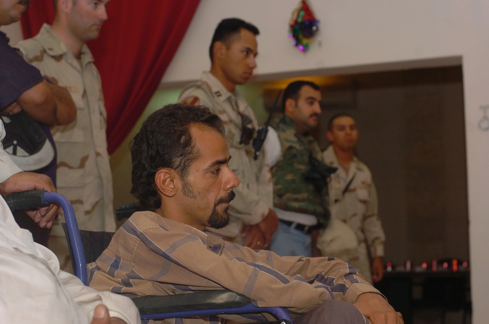 1-7 Cav and Jihad NC Hand Out 38 New Wheelchairs