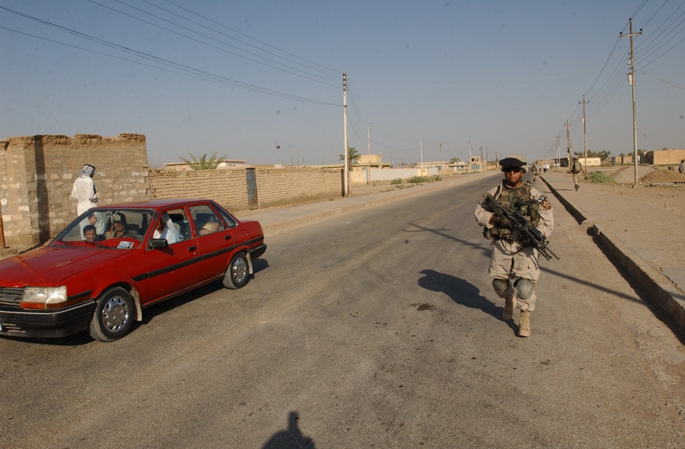 Stryker Soldiers operate in Al Kut
