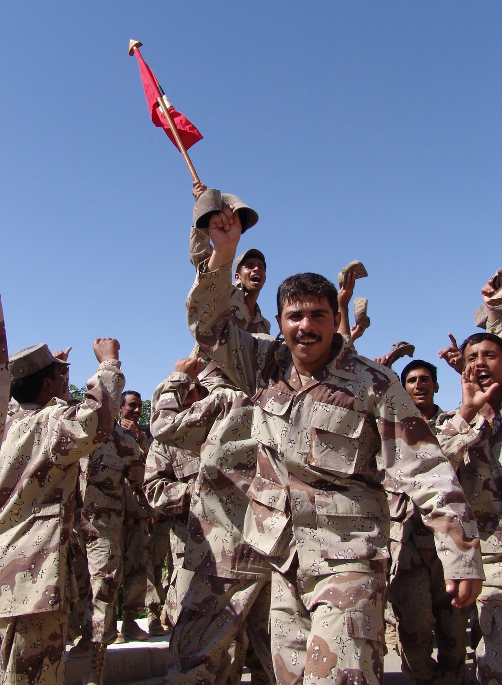 Iraqi National Guard graduates new round of recruits in Tikrit