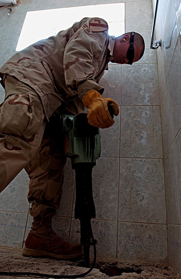 Airmen Assist with Pipe, Porcelain &amp;amp; Plumbing