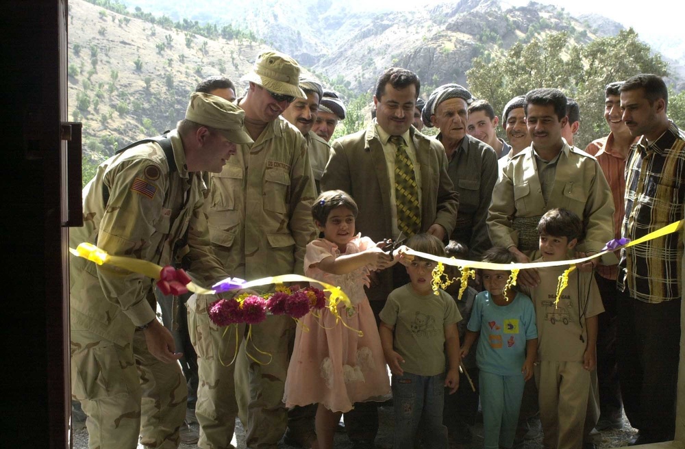 Maine Army National Guard Engineers Build School in Iraq