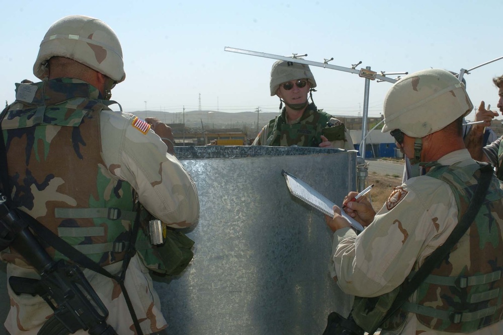 Multi-National Forces assess damages to Tal Afar police academy