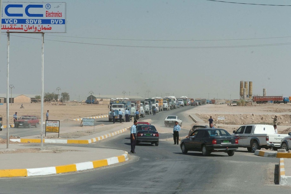 Trucks bring supplies into Tal Afar