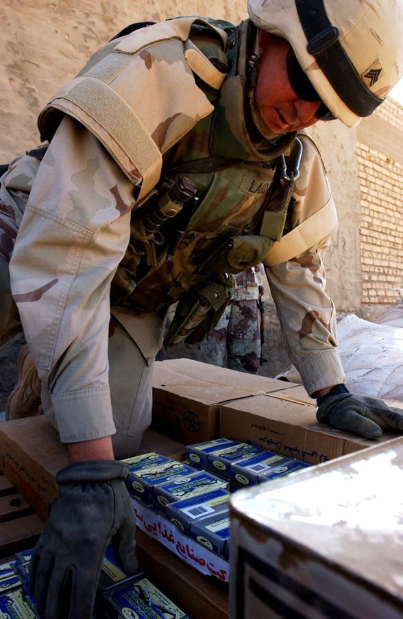 Food Delivery Aids Baghdad Neighborhood