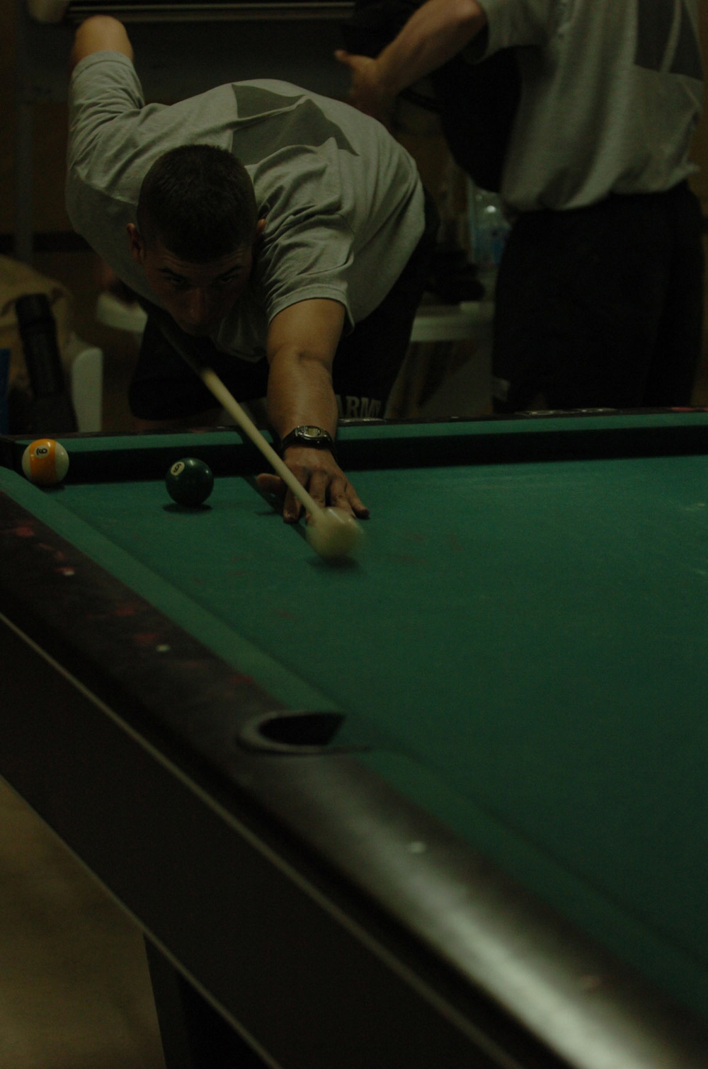 Pool tournament helps relieve stress at Anaconda